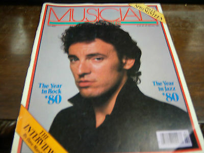 Musician Magazine February 1981 Bruce Springsteen 052912EL