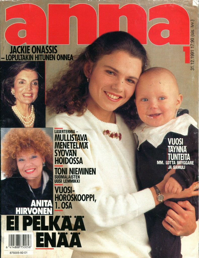 Anna Finnish Magazine 1991 VG No ML 092016jhe