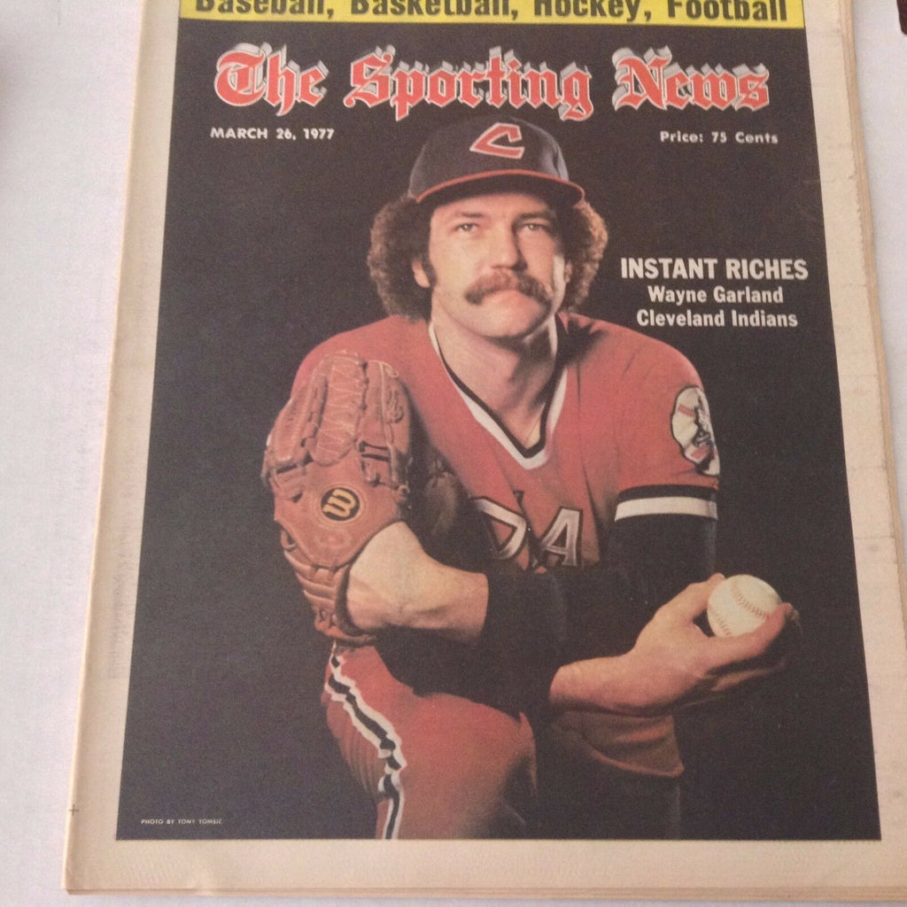 The Sporting News Magazine Wayne Garland March 26, 1977 062217nonrh