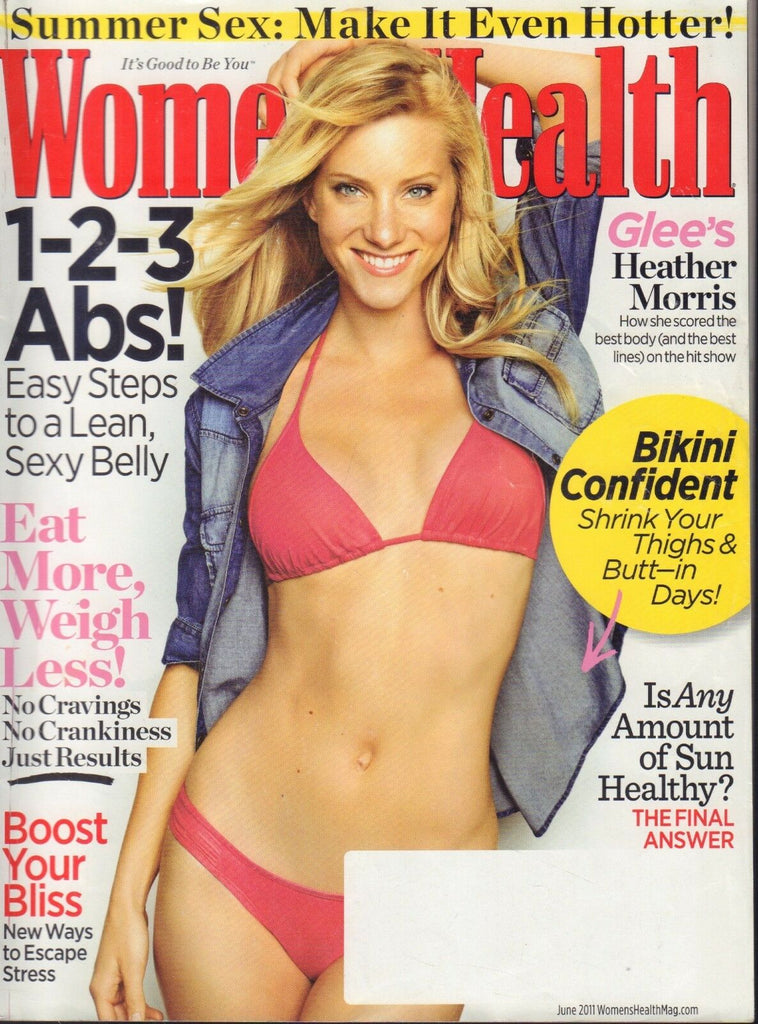 Women's Health Magazine June 2011 Heather Morris 083018AME