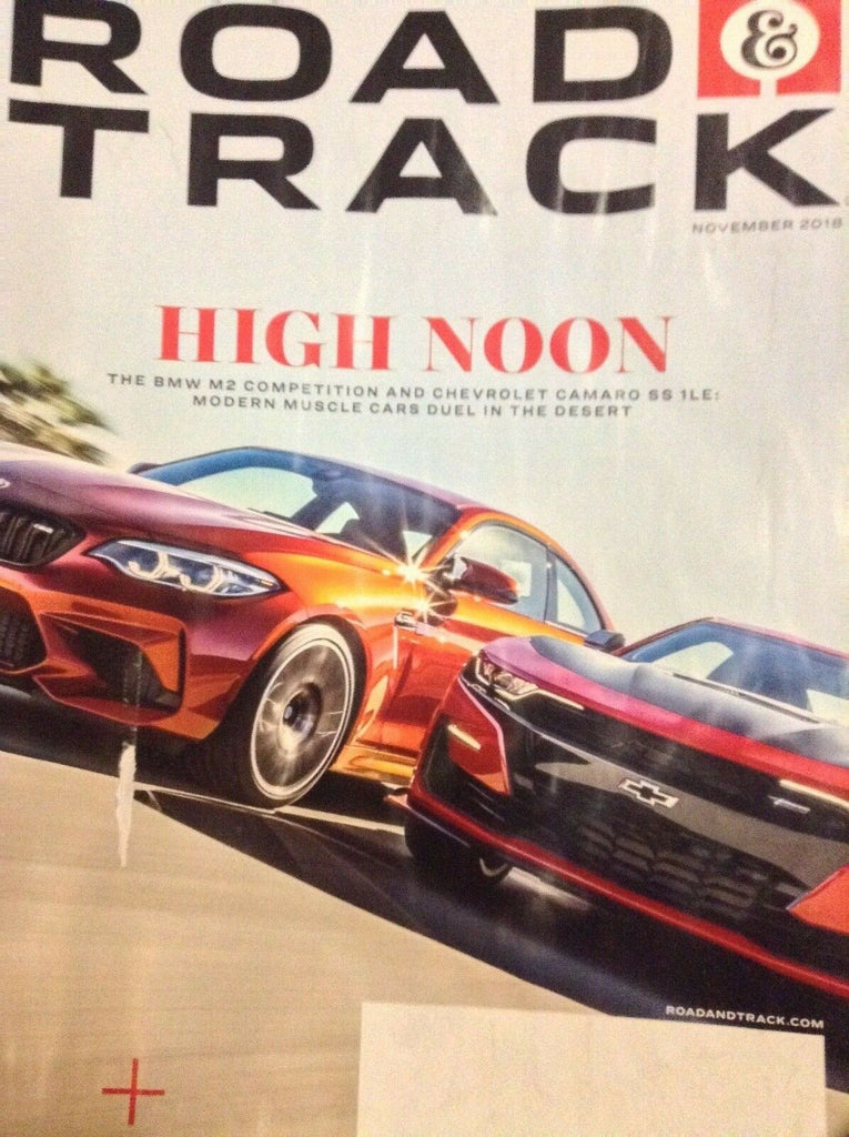 Road & Track Magazine BMW M2 Aston Martin DBS November 2018 012319nonr