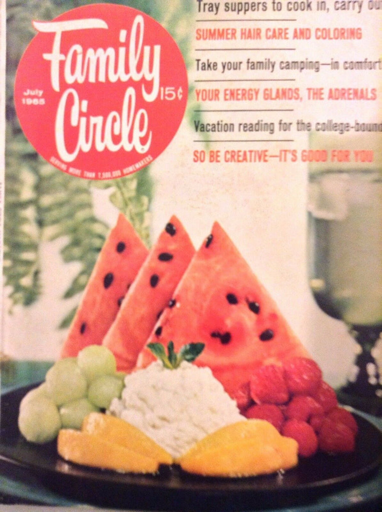 Family Circle Magazine Tray Suppers To Cook In July 1965 101217nonrh