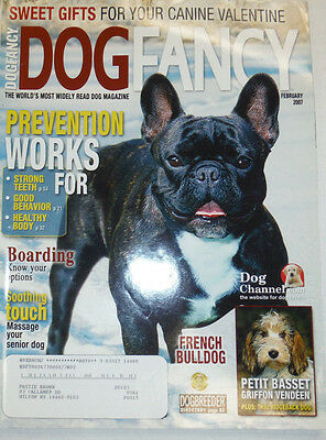 Dog Fancy Magazine Prevention Works For Good Behavior February 2007 011215R