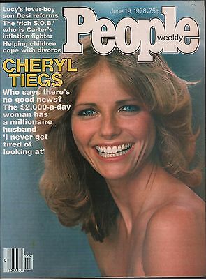 People Weekly June 19 1978 Cheryl Tiegs VG 020116DBE