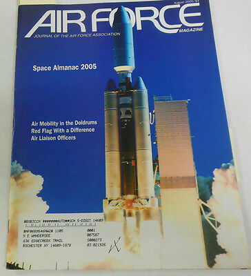 Air Force Magazine Space Almanac & Air Mobility In Doldrums August 2005 071614R