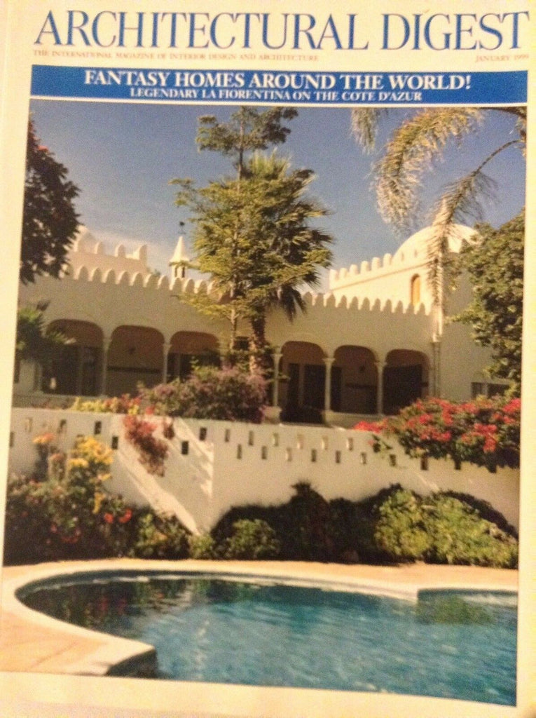 Architectural Digest Magazine Fantasy Homes January 1999 090517nonrh