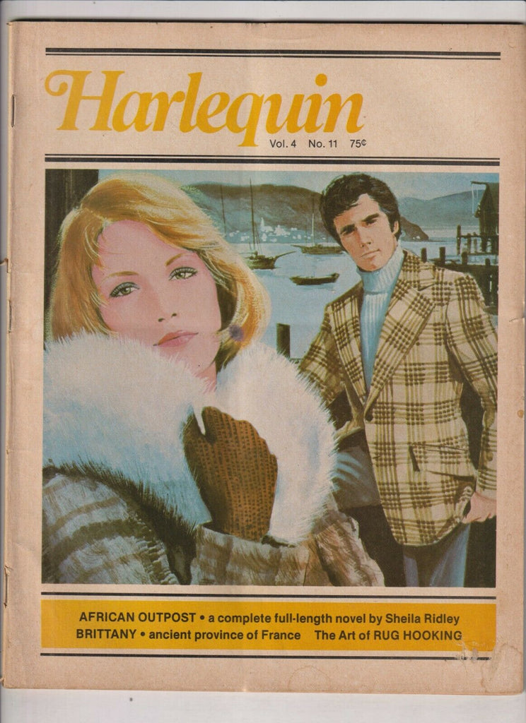 Harlequin Mag African Outpost & Ancient Province Vol.4 No.11 1976 022720nonr