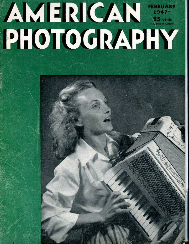 American Photography Magazine February 1947 GD 041417nonjhe