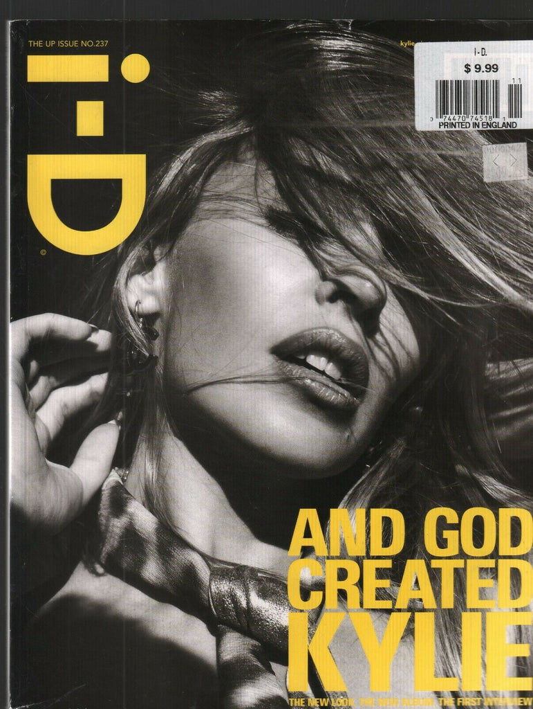 i-D Pop Culture Magazine November 2003 Kylie Minogue 020421ame