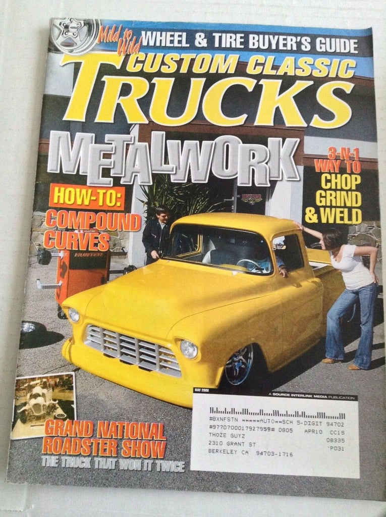 Custom Classic Trucks Magazine Metalwork Chop Grind & Weld May 2008 032217NONRH