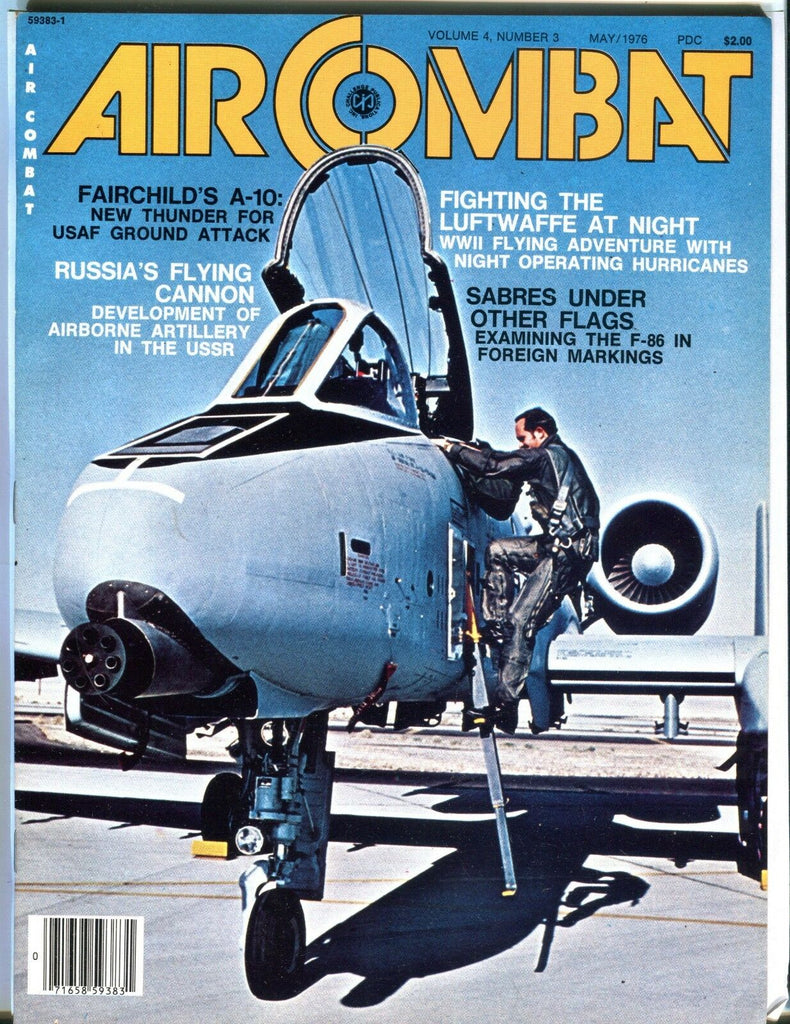 Air Combat Magazine May 1976 Fairchild's A-10 EX No ML 111816jhe