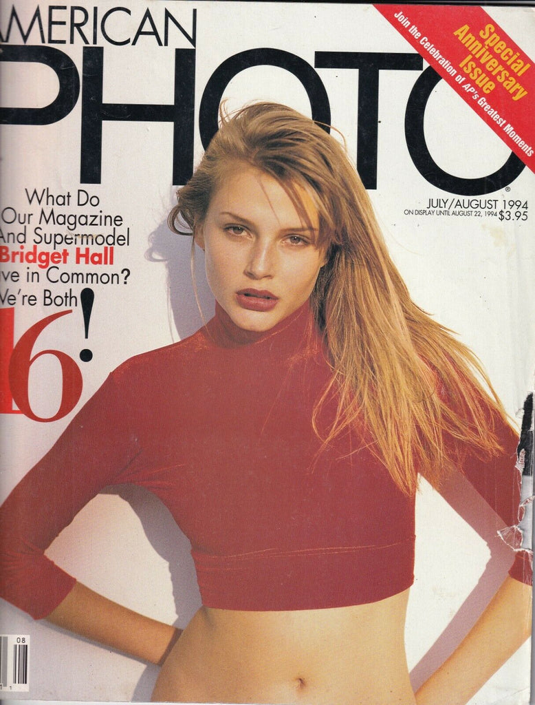American Photo Mag Bridget Hall July/August 1994 082819nonr
