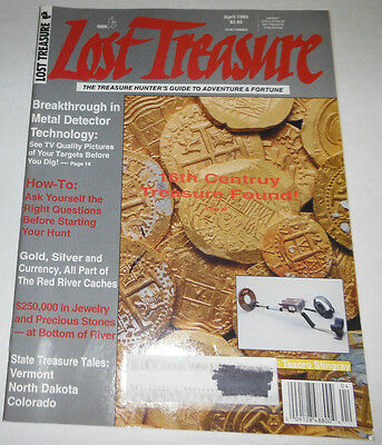 The Lost Treasure Magazine 16th Century Treasure Found April 1993 071714R1