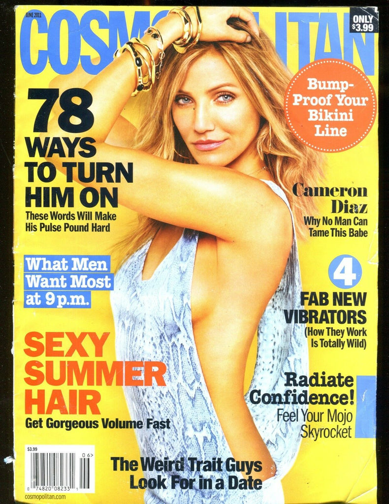 Cosmopolitan Magazine June 2011 Cameron Diaz VG No ML 122116jhe