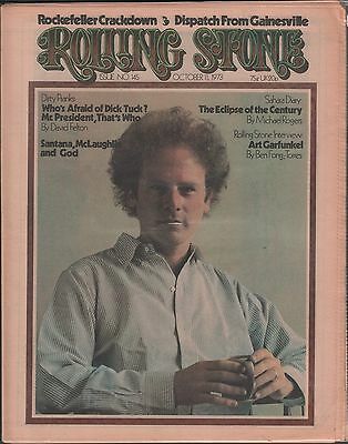Rolling Stone October 11 1973 Art Garfunkel EX 121715DBE