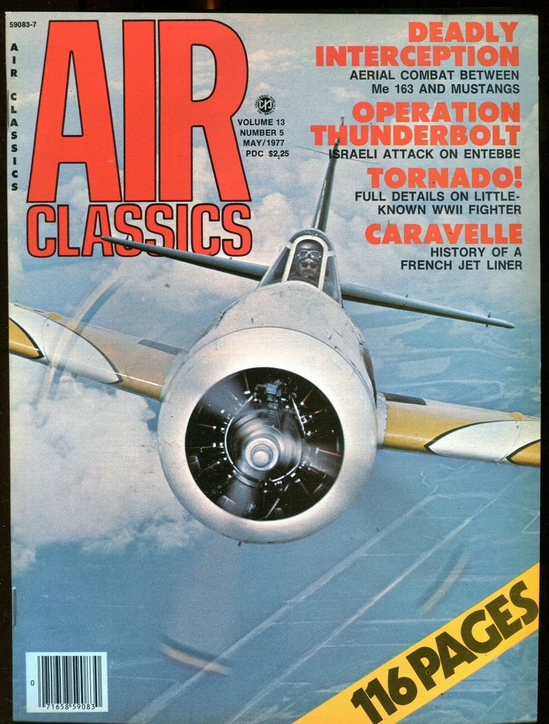 Air Classics Magazine May 1977 Tornado! WWII Fighter EX No ML 120716jhe