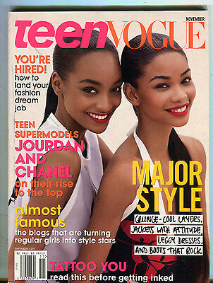 Teen Vogue Magazine November 2009 Jourdan & Chanel EX 071216jhe