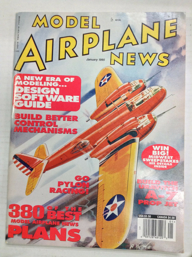 Model Airplane News Magazine Design Software Guide January 1995 041517nonrh