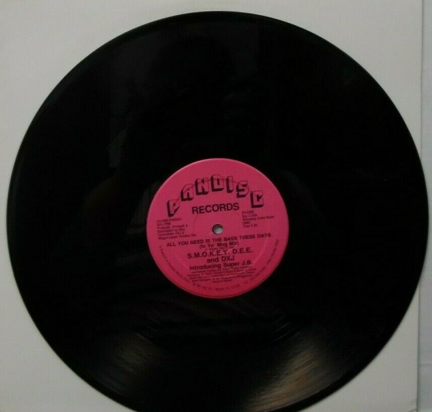 Smokey Dee & DXJ Super J.B. all you need is the bass these days 12" 091519LLE