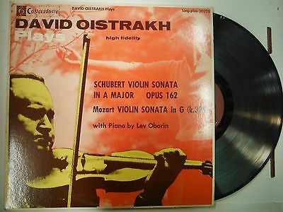 33 RPM Vinyl David Oistrakh Plays Schubert Violin Sonata 20222 121514KME