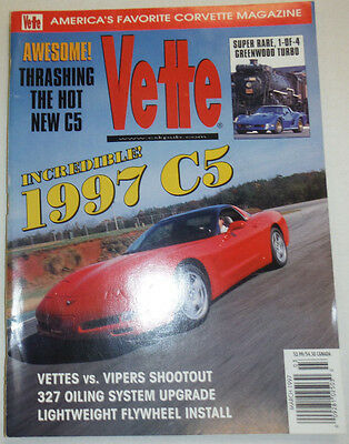 Vette Magazine Thrashing The Hot New C5 & Vettes Vs Viper March 1997 031215R