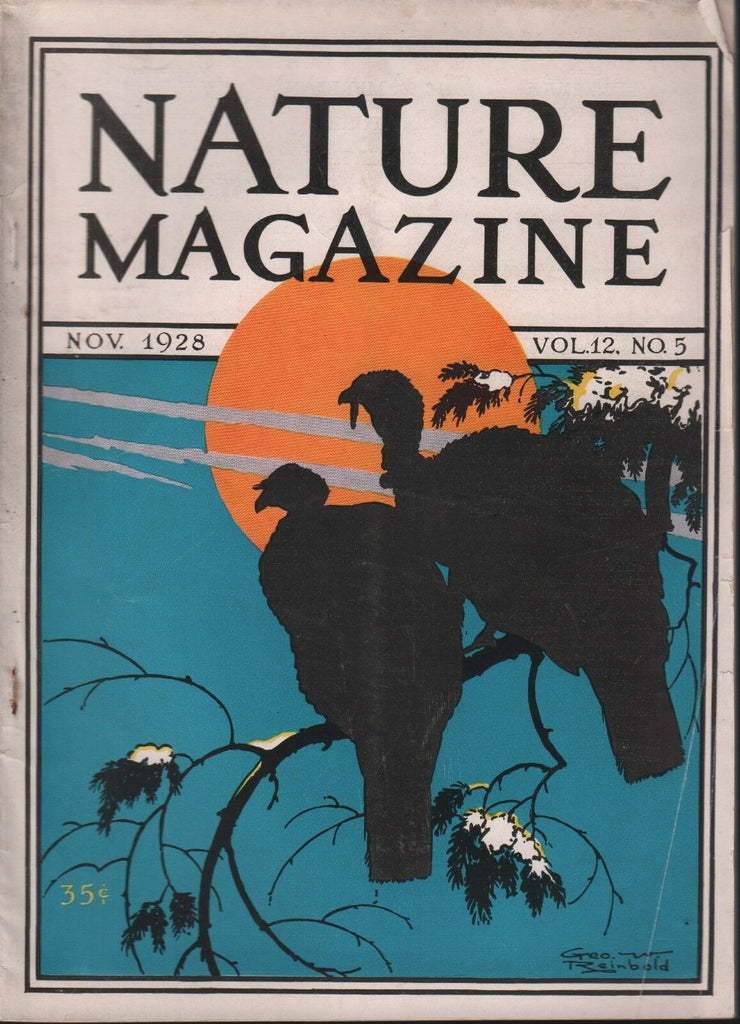Nature Magazine November 1928 Vol 12 #5 Greo W Treinbold 101518ame3