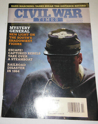 Civil War Times Magazine Mystery General & Captured Rebels February 1995 082014R