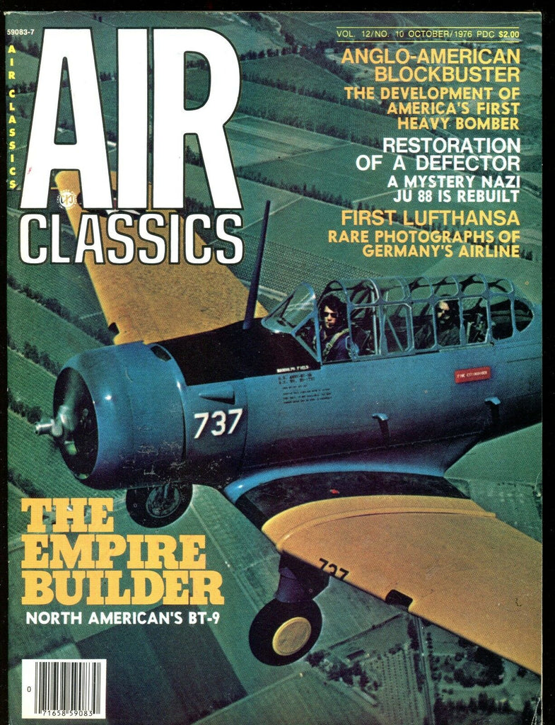 Air Classics Magazine October 1976 North American's BT-9 EX No ML 120816jhe