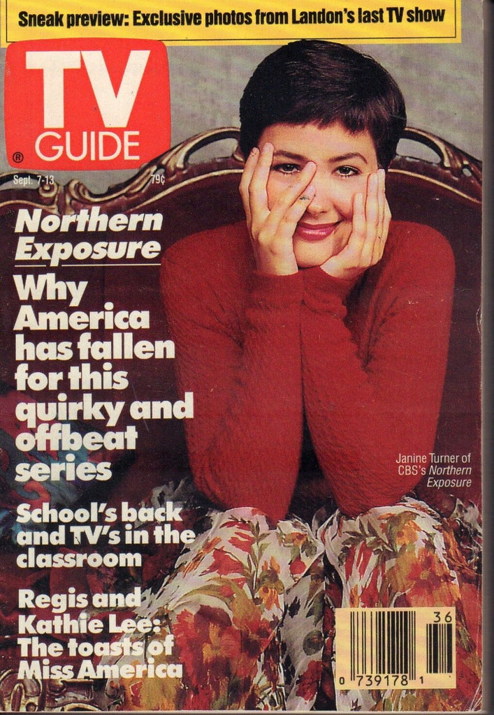 TV Guide Magazine September 7-13 1991 Janine Turner 090617nonjhe