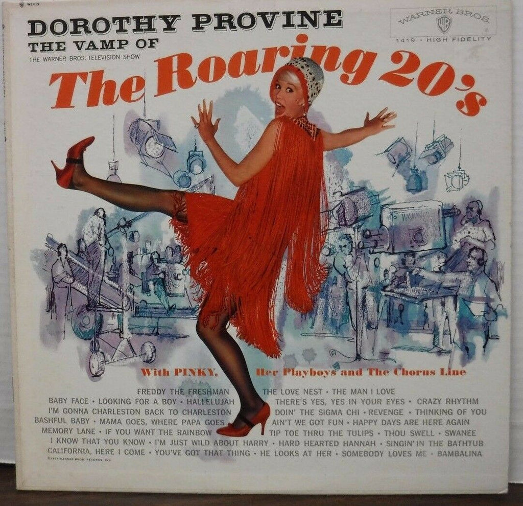 Dorothy Provine the vamp of the roaring twenties 33RPM W1419 121816LLE#2