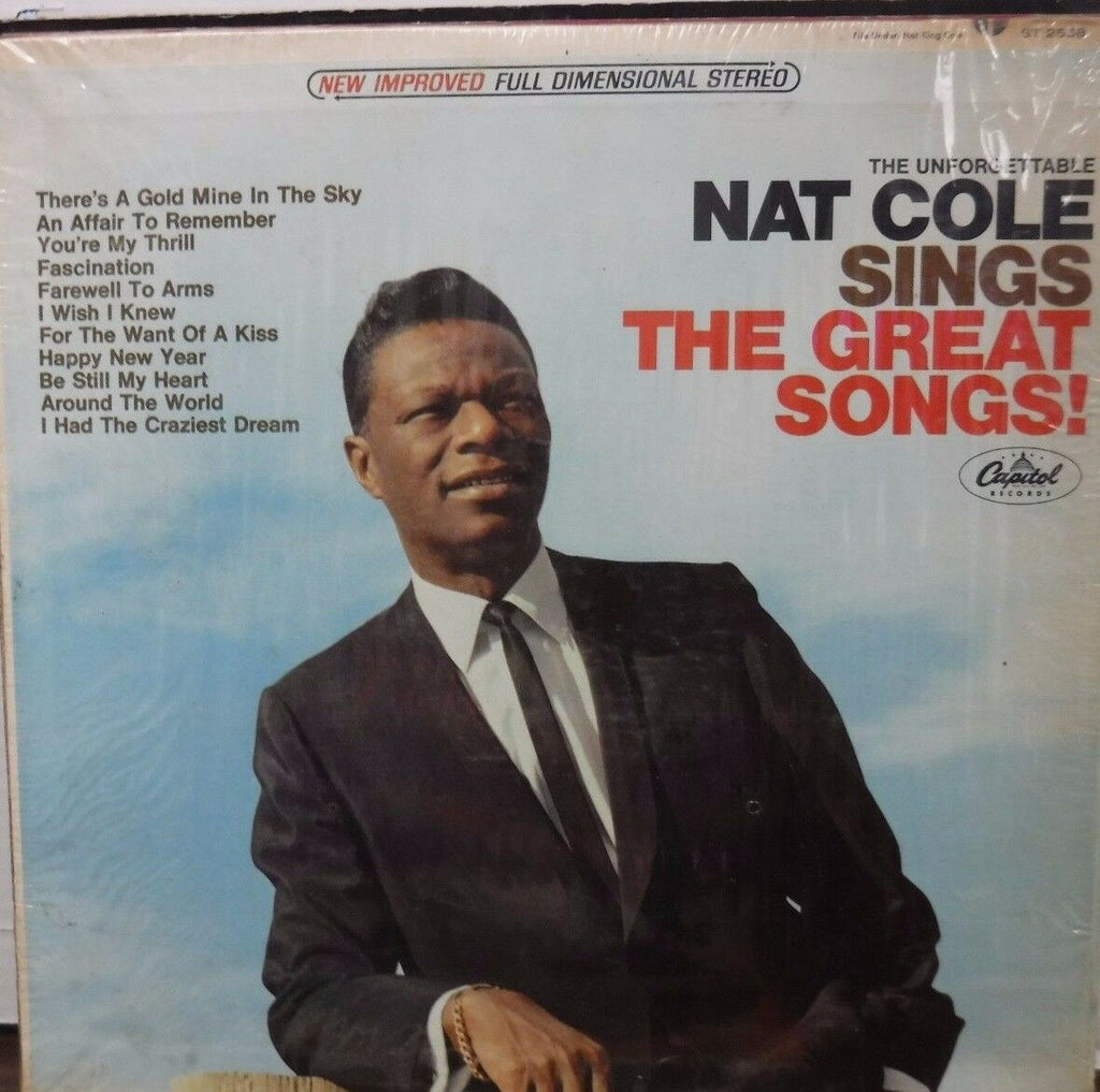 The unforgettable Nat Cole Sings the great songs ST2558 33RPM 012117LLE