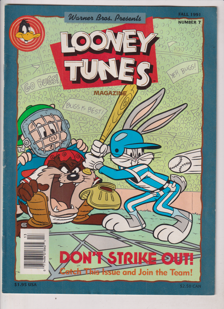 Looney Tunes Bugs Bunny Tazmanian Devil Fall 1991 122319nonr