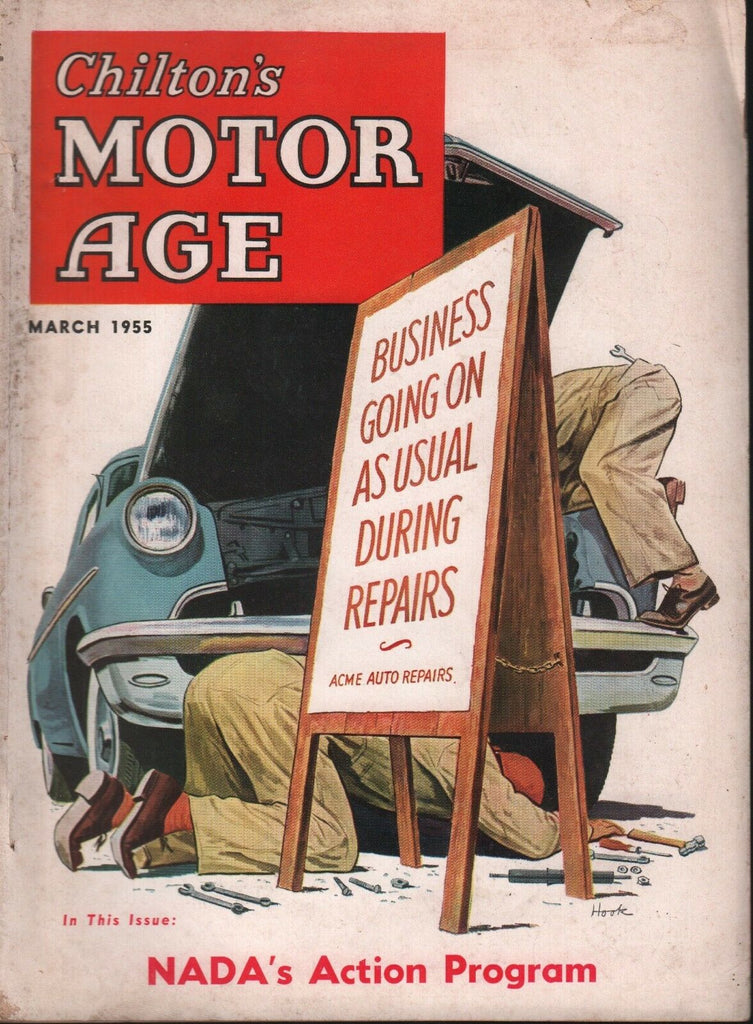 Chilton's Motor Age March 1955 NADA's Action Program 100218ame
