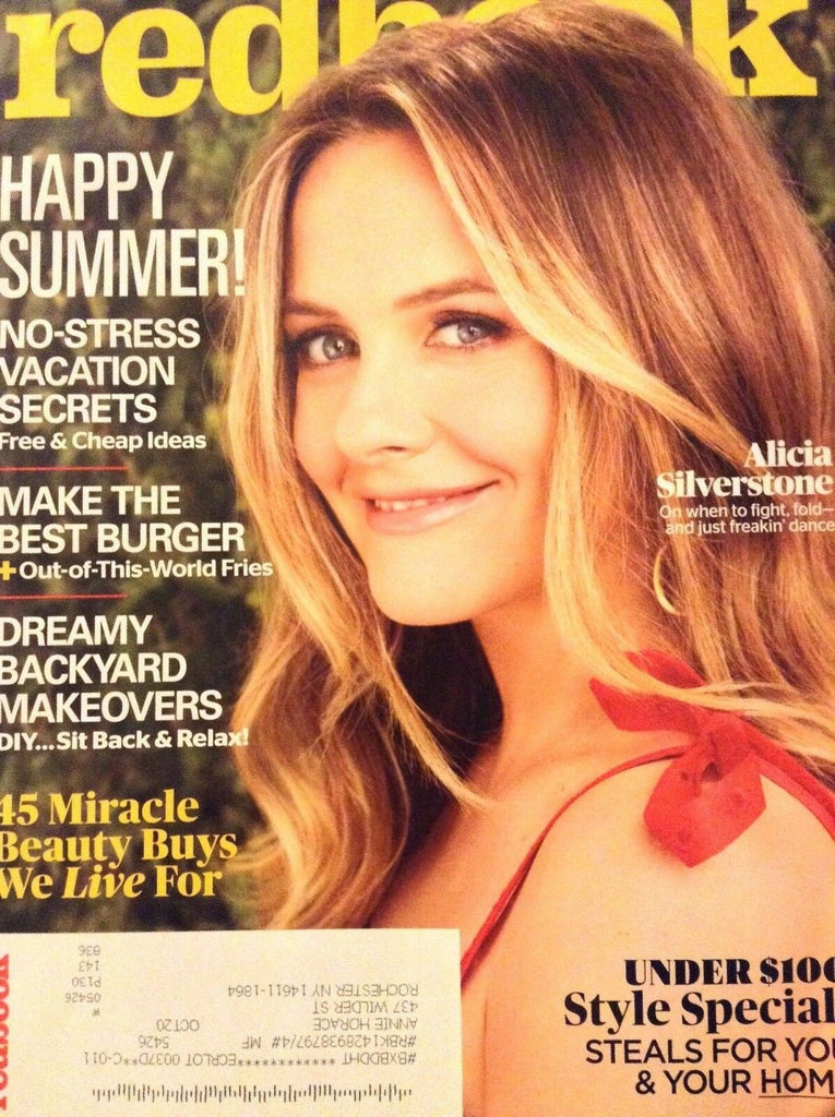 Redbook Magazine Alicia Silverstone July/August 2018 112618nonrh