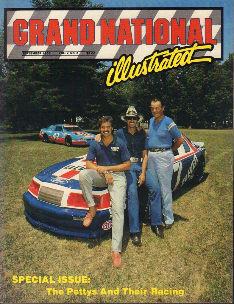 Grand National Illustrated Magazine September 1986 Richard Petty 080717nonjhe