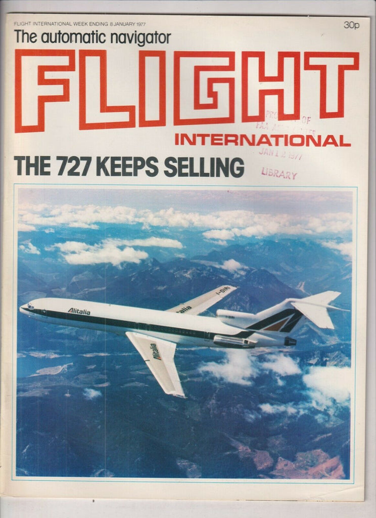Flight International Mag The 727 Keeps Selling January 8, 1977 022120nonr