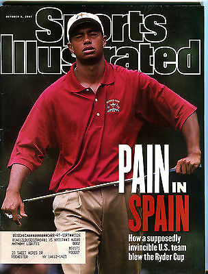 Sports Illustrated Magazine October 6 1997 Tiger Woods EX 022516jhe