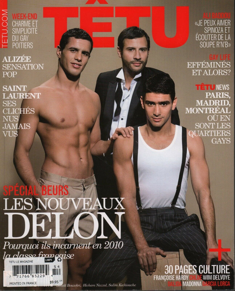 Tetu French Gay Interest Mag April 2010 Saint Laurent Ali Baddou Chloe 070918DBF