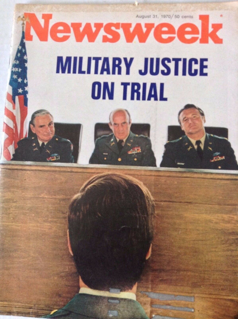 Newsweek Magazine Military Justice On Trial August 31, 1970 082017nonrh2