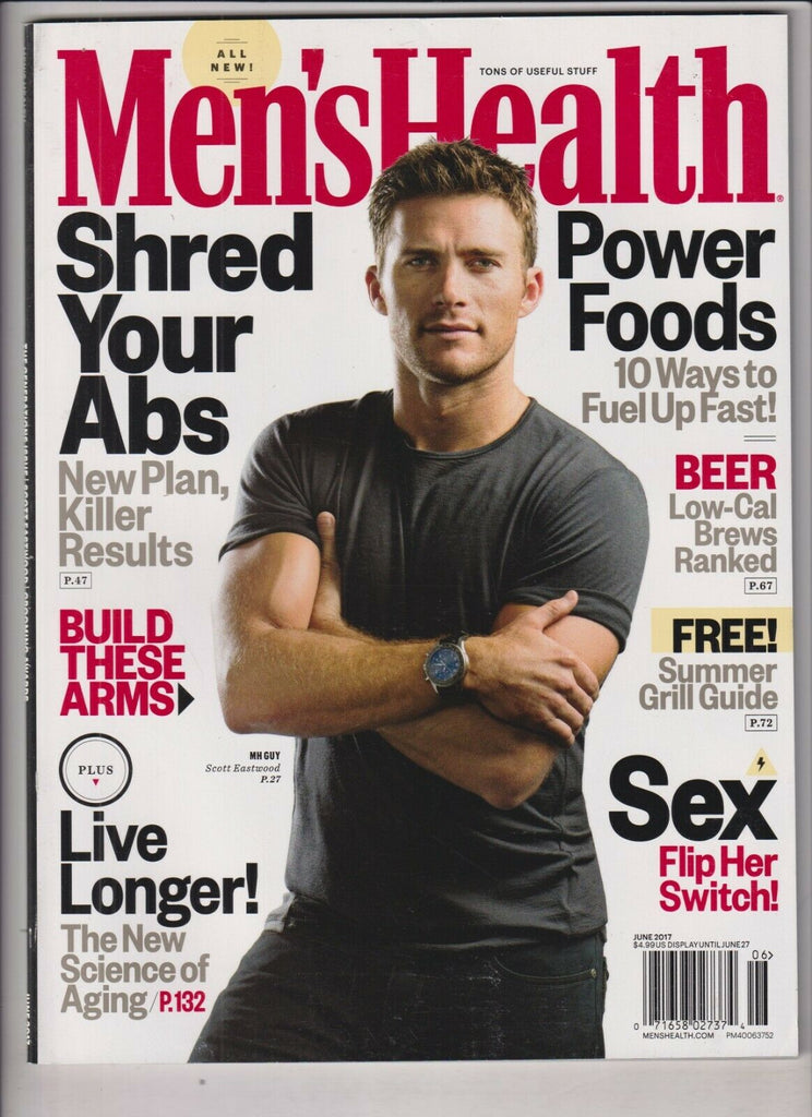 Men's Health Mag Scott Eastwood Power Foods June 2017 031220nonr