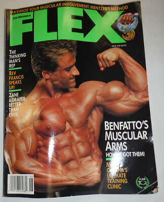 Flex Magazine Benfatto's Muscular Arms June 1991 112614R
