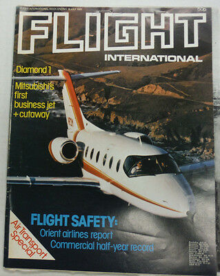 Flight International Magazine Diamond 1 Mitsubishi July 1981 FAL 060915R2