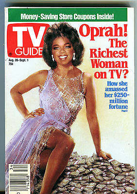 TV Guide Aug. 26-Sept. 1 1989 Oprah Winfrey EX 011516jhe