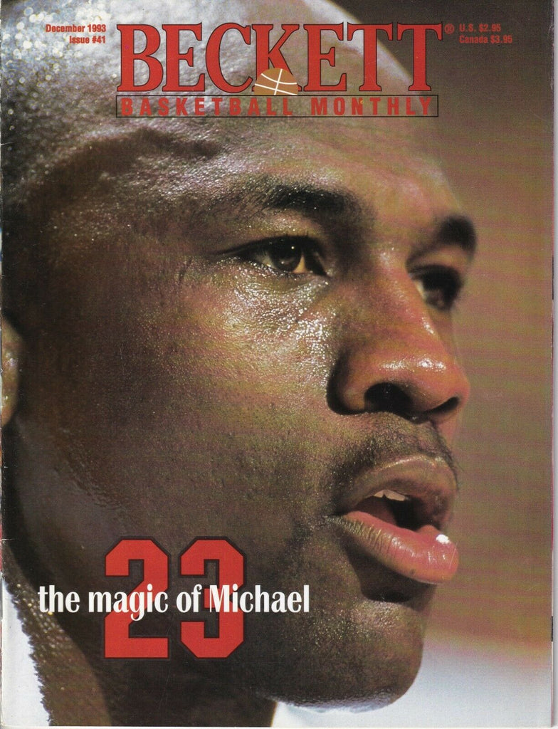 Beckett Basketball Magazine Michael Jordan December 1993 040819nonr