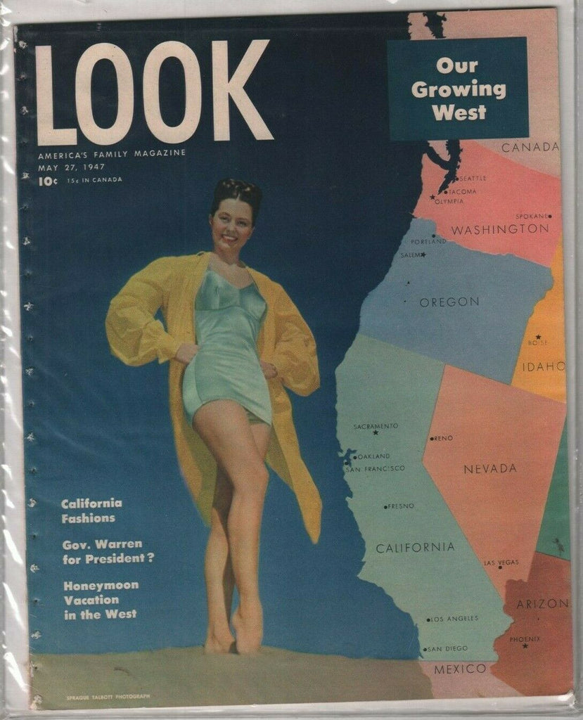 Look Magazine Governor Earl Warren & Growing West May 27, 1947 010720nonr