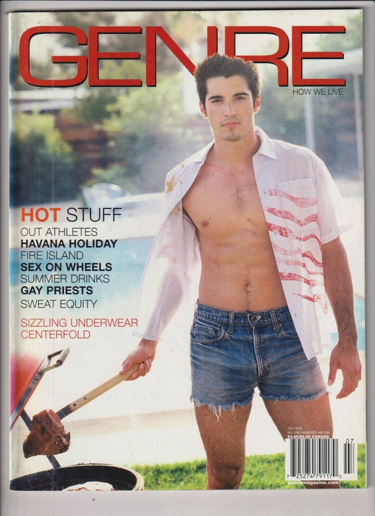 Genre Gay Fashion Mag Adrian Armas Deric Peterson July 2002 031120nonr