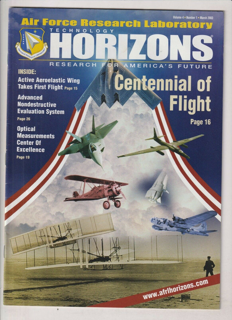 Technology Horizons Mag Centennial Of Flight March 2003 021920nonr