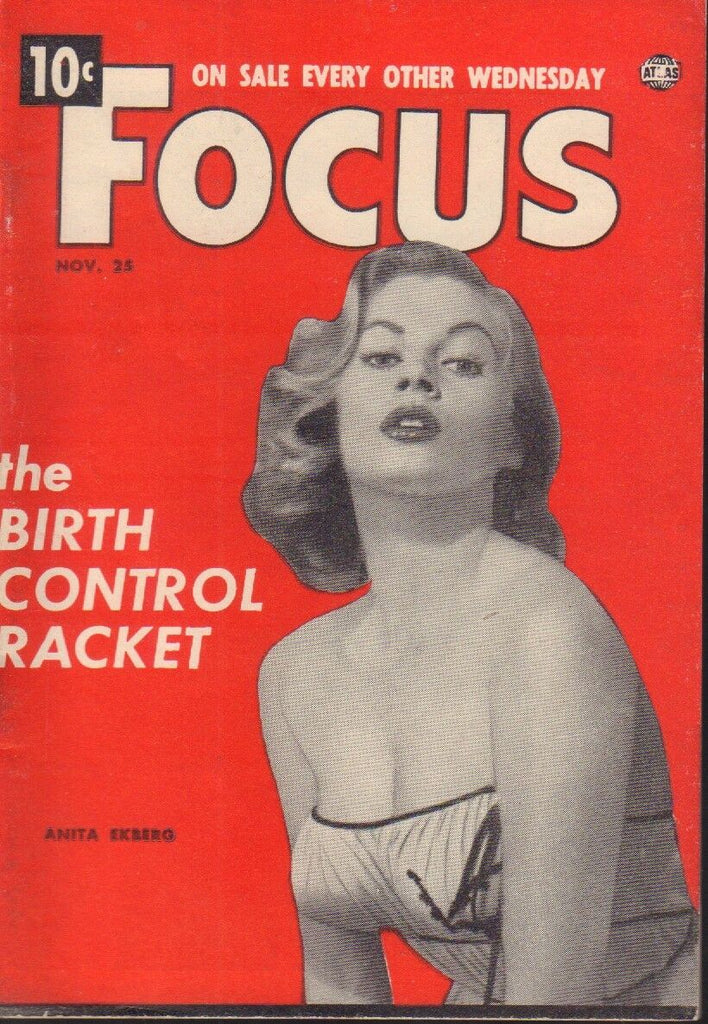 Focus Digest November 25 1953 Anita Ekberg Maria Stinger Cheesecake 091718AME