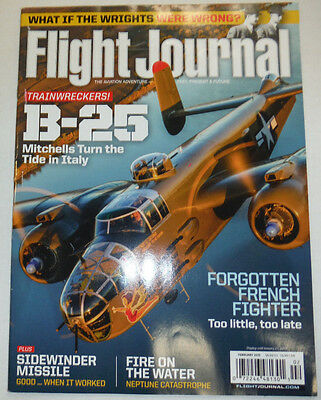 Flight Journal Magazine B-25 Trainwreckers French Fighter January 2015 010615R2