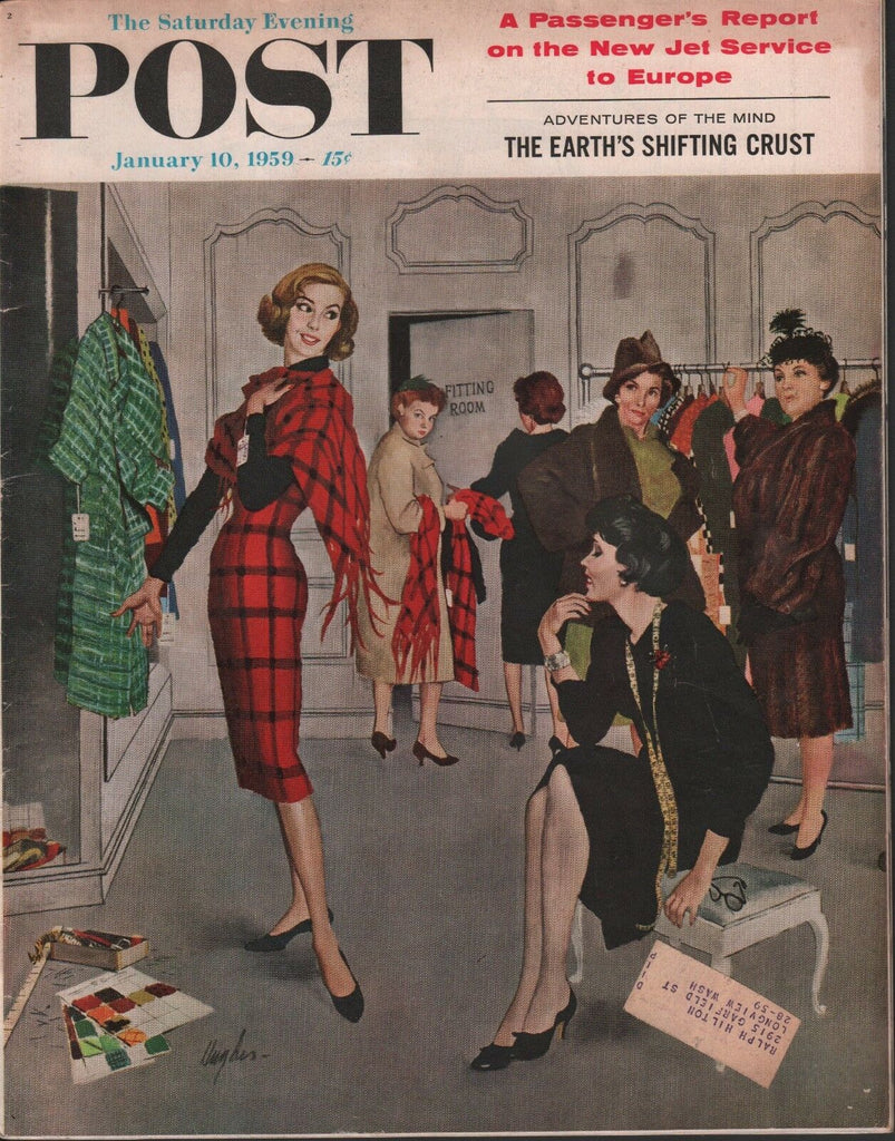 Saturday Evening Post January 10 1959 Clay Blair Jr Rufas Jarman w/ML 101618DBE